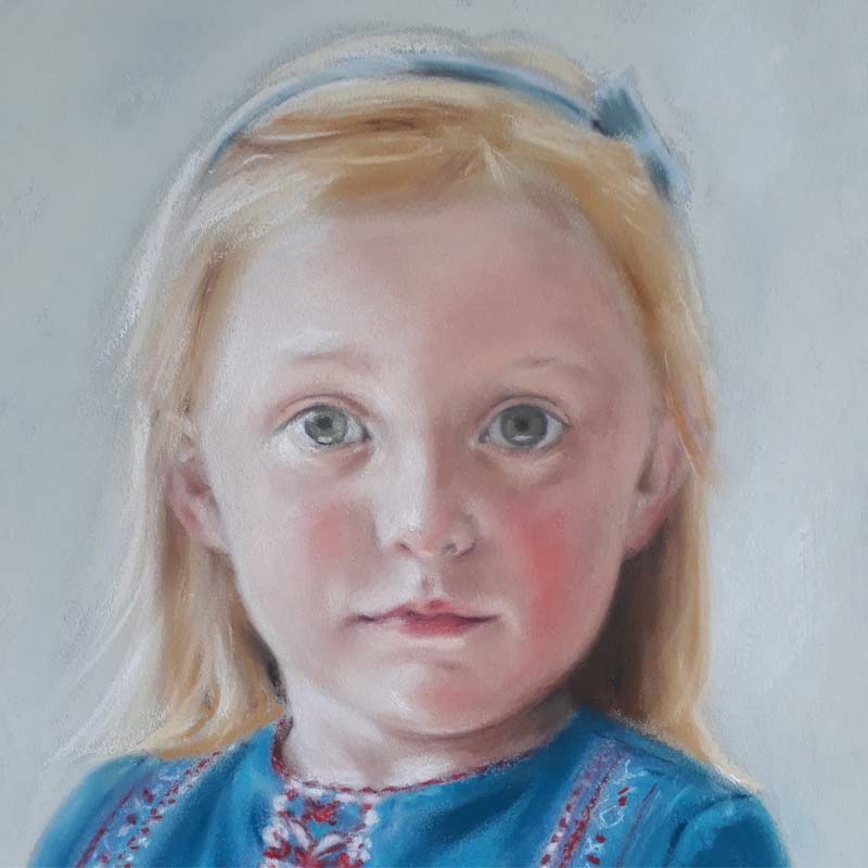 Pastel portraits with Mandy Monkcom